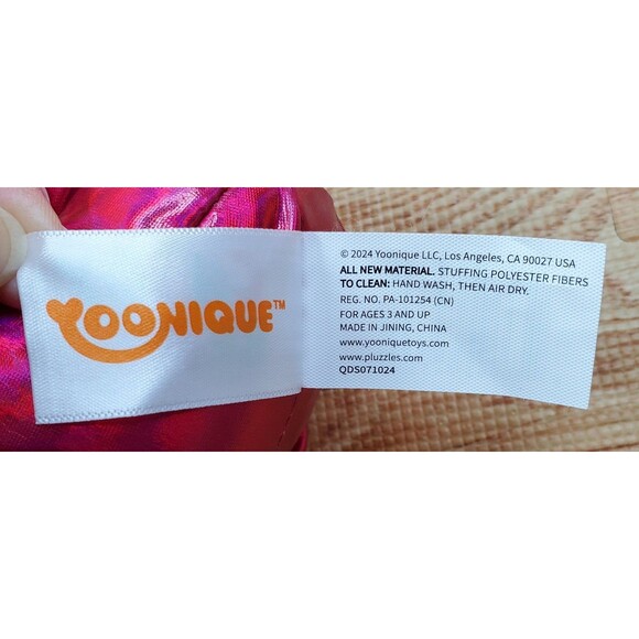 Candy Bears Pink Magenta 8" Plush Stuffed Animal Yoonique - Picture 6 of 7